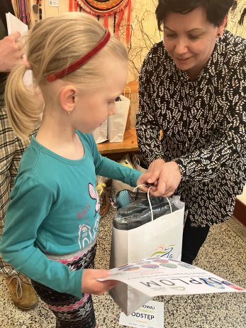 Rozdanie nagród w konkursie plastycznym "Pisanka nie z jajka"